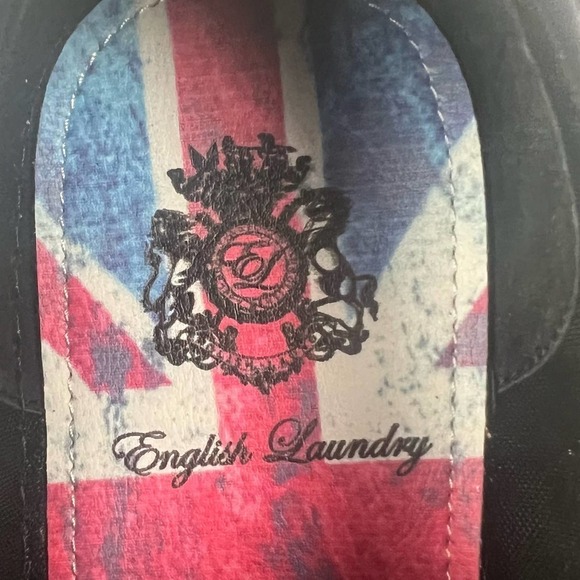 ENGLISH LAUNDRY‎ GASPER LACE UP FAUX LEATHER SNEAKERS NWOT MEN'S SIZE 10 - Picture 10 of 11